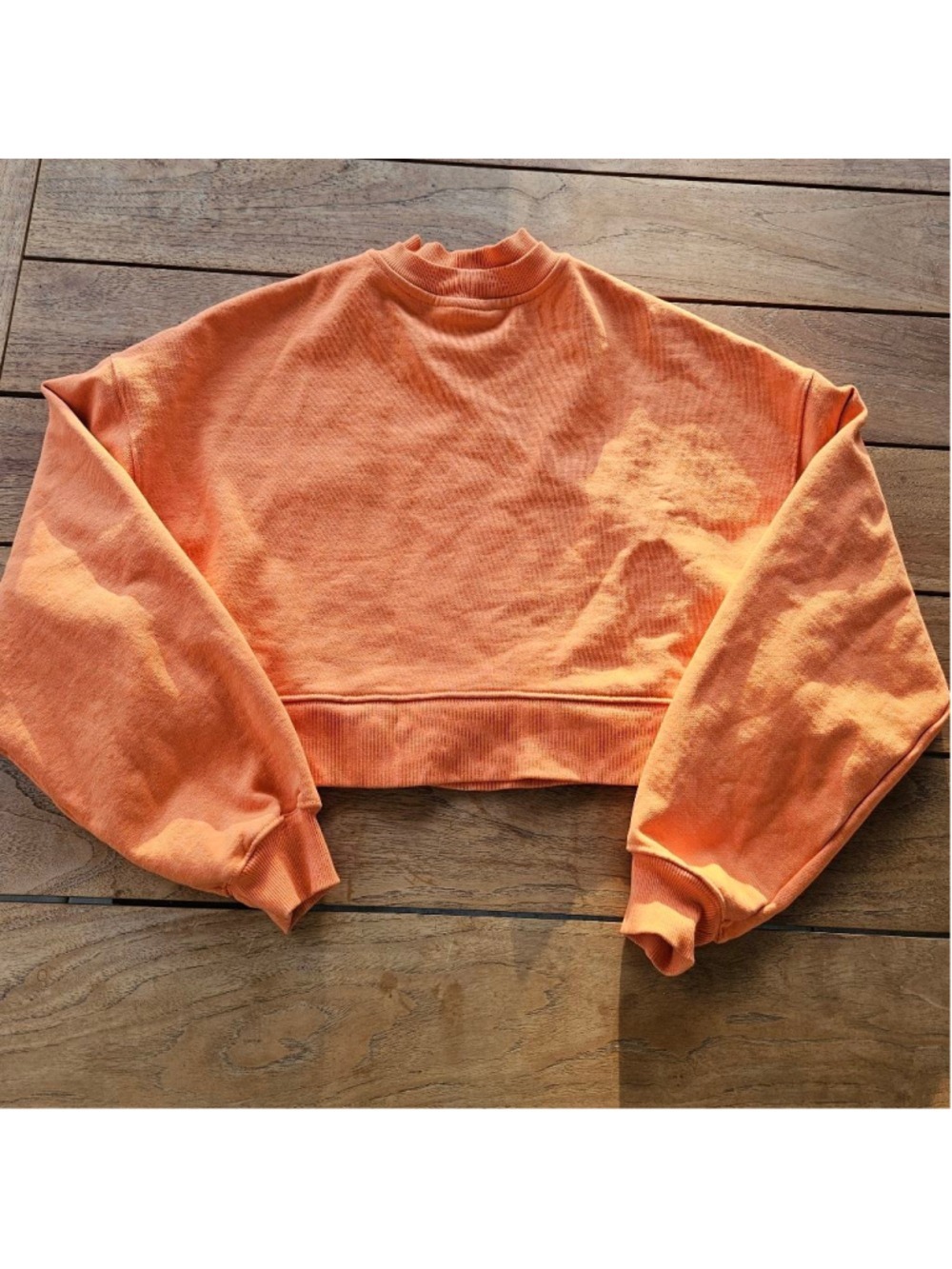 Gymshark Rest Day Sweats Cropped Pullover Size M - Picture 4 of 8